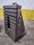 (2) 48" H X 29.5" W X 29" DEEP STEEL ANGLE PLATES: YOBRO #25794