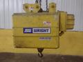 2000 LBS X 36' LIFT ACCO WRIGHT POWERED CABLE HOIST WITH POWERED TROLLEY : STOCK #14984