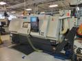 Mazak QTN 450-II CNC Turning Center 2006- Tool Setter, SMW Autoblok 19″ Chuck , 24 Station, Chip Conveyor