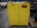 Justrite Combustible Liquids Storage Cabinet, 2 Door, Cap 2 55 Gal Drums- Auction Item