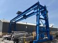 10 TON X 50' TM EQUIPMENT OVERHEAD BRIDGE POWERED GANTRY CRANE: YOBRO #26332