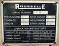 25 Ton Rousselle O.B.I. Press No. 3, 2" Str, 10-3/4 SH, 14" x 20" Bed, 135 SPM