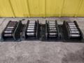 (4) 15 TON HILLMAN ROLLER TYPE MODEL #15-0T NARROW MACHINE SKATES: STOCK # 23004