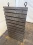 24" WIDE X 46" TALL X 24" DEEP T-SLOTTED ANGLE PLATE SET. STOCK # 0222526