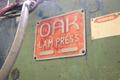 100 TON OAK LAM PRESS: STOCK #72668