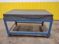 60&quot; X 36&quot; X 6.25&quot; THICK BLACK GRANITE INSPECTION TABLE W/ STAND: STOCK #19633