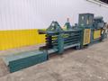 24" X 36" X 96" LONG AMERICAN MODEL #10447 HYDRAULIC HORIZONTAL BALER: YOBRO #24745