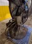 2 HP BOWL TYPE GLOBE ROTATING TUMBLE/POLISH MACHINE: STOCK #23707