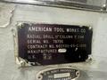 3&#039; x 11&quot; AMERICAN TOOL WORKS RADIAL DRILL: STOCK #21215