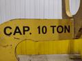 10 TON X 40&quot; WIDE MAZZELLA C-HOOK CRANE COIL LIFTER: STOCK #23568