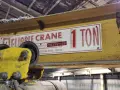 1 TON RELIABLE WALL MOUNTED JIB CRANE W/ 1 TON BUDGIT HOIST W/ TROLLEY: YOBRO #25151