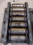 (4) 15 TON HILLMAN ROLLER TYPE MODEL #15-0T NARROW MACHINE SKATES: STOCK # 23000