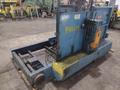 20,000 LBS BRANER HYDRAULIC COIL UPENDER WITH POWER FEED CONVEYOR: YOBRO #25238