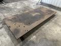 114&quot; X 51&quot; X 7&quot; HIGH STEEL LAYOUT RISER PLATE: STOCK #23182