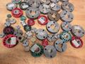 Ring ID Thread Gauges, Mostly Standard Sizes 1/72 Thru 1-3/4", Brands DoAll, Alameda, Regal- Auction Item