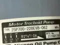 NIPPON OIL PUMP CORPORATION 0.7 KW OIL PUMP  -  25P700-220EVB-062