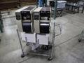 (2) Zebra 110Xi4 Label Printers, 203 dpi, 4&quot; Wide Label Cap - On Wire Cart with Labels- Auction Item