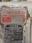 6&#039; X 3/16&quot; WEBB MODEL #R3LR-7006 PLATE BENDING ROLL: YOBRO #24252