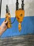 3 TON HARRINGTON ELECTRIC CHAIN HOIST &amp; POWER TROLLEY: STOCK #81310