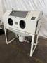 CYCLONE SAND BLAST CABINET W/ DUST COLLECTOR. STOCK # 0236325.