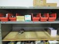 Metal Shelving Unit with Contents including Hardware, Threaded Rod and MORE- Auction Item