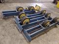 40 TON (80,000 LBS) x 15' WEBB MODEL R-500 POWERED TANK TURNING ROLLS; 1 DRIVE &amp; 3 IDLERS: STOCK #23747