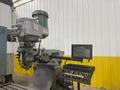 2 HP BRIDGEPORT SERIES I VERTICAL RAM TYPE KNEE MILL, WITH DRO &amp; POWER FEEDS: YOBRO #25294