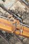 3 TON CAPACITY OVERHEAD BRIDGE CRANE W/ 2-TON COFFING CHAIN HOIST: YOBRO #24130