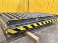 4,000 LB X 72" X 36" SOUTHWORTH MODEL #LS4-36 HYDRALUIC LIFT TABLE WITH ROLLER TOP: STOCK #20909
