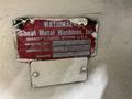 72" X 12 GAUGE NATIONAL MODEL #U7212 MANUAL BOX &amp; PAN FINGER BRAKE: YOBRO #25672