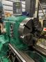 28"/19" x 144" MONARCH ENGINE LATHE, MODEL 2516, 18" 4 JAW CHUCK, STEADY REST, 12 - 1500 RPM, NEWALL C-80 READOUT, #51411