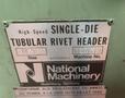 National Model M3 High Speed Single Die Tubular Rivet Header