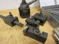 Aloris CXA Tool Post and (4) Assorted Holders, with Everede Tool Co. Boring Bar Set with Sleeves and Cutting Inserts- Auction Item