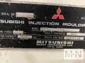 937 TON 155 OZ MITSUBISH MODEL 950MMJW-160 INJECTION MOLDING MACHINE MFG 2000