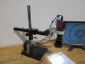 Scienscope CC-WSXGA-CD 30fps HD Camera / Navitar TV Zoom 7000 Lens, with Adjustable Arm Base and Acer 21" Monitor- Auction Item