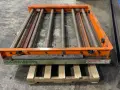 SOUTHWORTH 2000 LBS POWERED ROLLER CONVEYOR LIFT TABLE