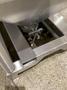 G2MH STAINLESS STEEL IBC BIN 304 CONE HOPPER SANITARY USED