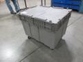 Plastic Rolling Storage Tote- Auction Item