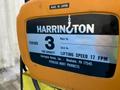 3 TON HARRINGTON ELECTRIC CHAIN HOIST &amp; POWER TROLLEY: STOCK #81310