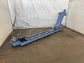 108&quot; LONG X 9&quot; WIDE HENNIG M5 POWERED CHIP CONVEYOR. STOCK # 1000525