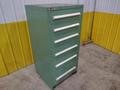 6 DRAWER VIDMAR INDUSTRIAL STORAGE CABINET 30" X 27.5" X 59": STOCK #21443 (55 AVAILABLE)