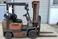 4700 Lb. Toyota Lift Truck, Hard Tire, Triple Stage Mast, LP Gas