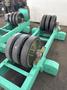 120 TON ARONSON TANK TURNING ROLL SET. STOCK # 0343325