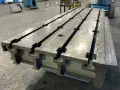 50” X 154” T-SLOTTED TABLE