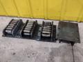 (4) 15 TON HILLMAN ROLLER TYPE MODEL #15-0T NARROW MACHINE SKATES: STOCK # 23000