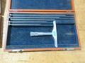 Depth Micrometer sets 0 - 12" Ranges, Various Brands, M&amp;W, Lufkin, Brown &amp; Sharpe, Starrett- Auction Item