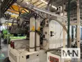650 TON 58/39.5 OZ KRAUSS MAFFEI MODEL KM650-300-400CKZ 2-COLOR INJECTION MOLDING MACHINE MFG 2010