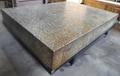 80&quot; x 108&quot; Tru-Stone Granite Surface Plate, 13&quot; Thick, Grade A, Stand