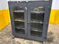 STRONGHOLD MODEL #55-LD-243-BL-SL-SRPG HEAVY DUTY CABINET W/ SEE-THROUGH DOORS: YOBRO #24115