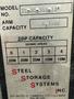 Steel Storage Systems “Spacesaver” Model 5T-2G-36R-12'’ Roll-Out Cantilever Rack System